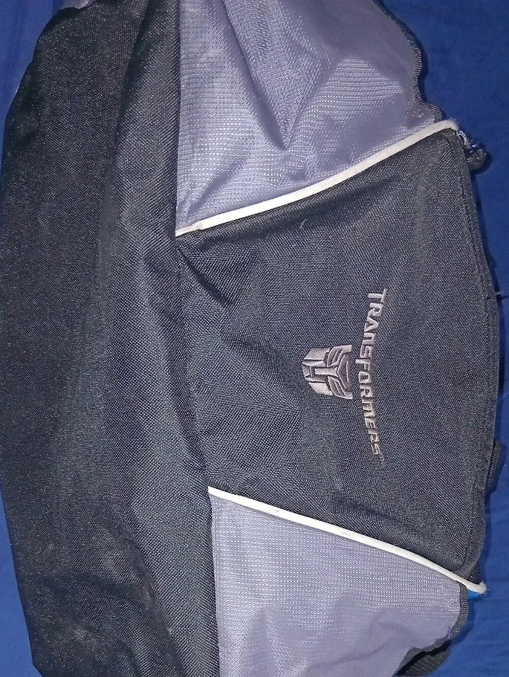 Official Vintage 2007 Transformers Movie Leeds Duffel or Gym Bag